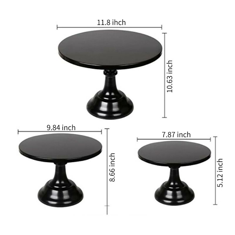 Giá đỡ đựng bánh/ tráng miệng dáng tròn trang trí tiệc cưới/ sinh nhật/ nhà cửa
