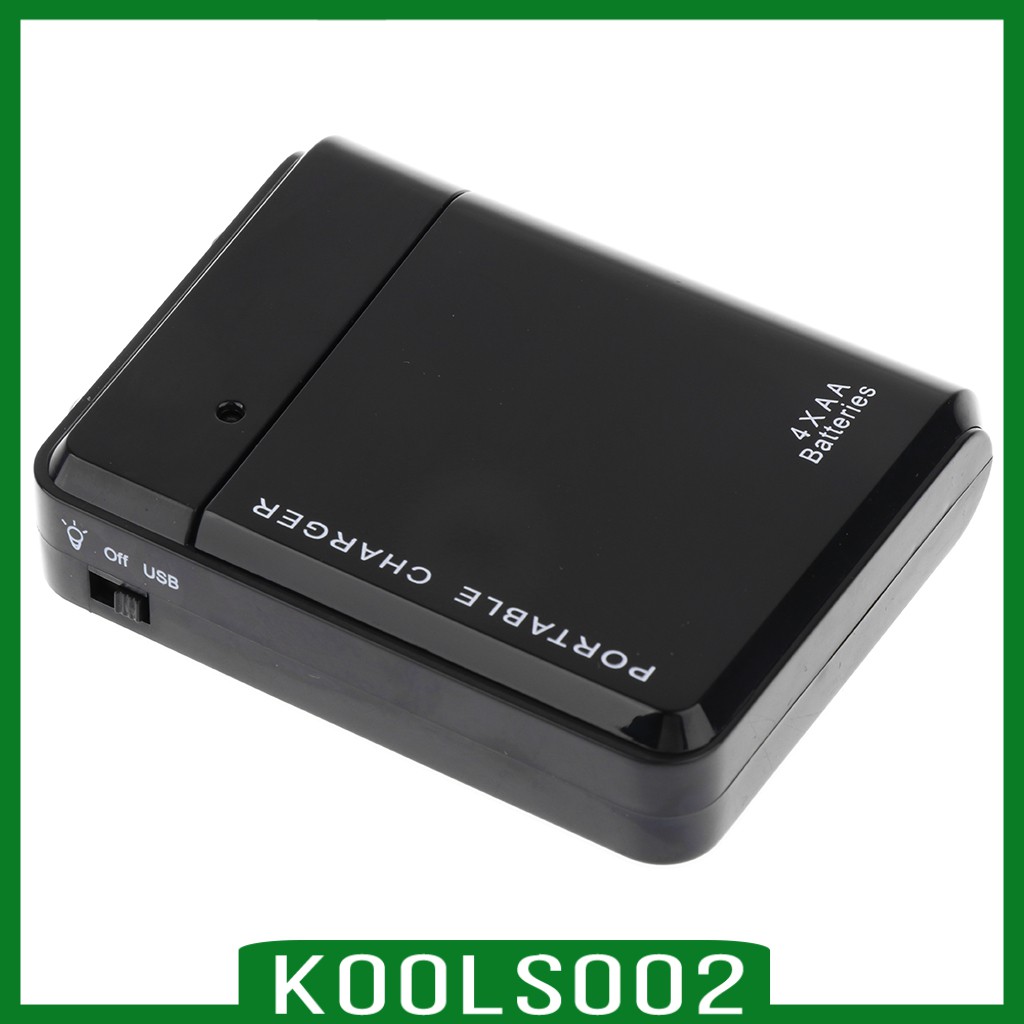 Sạc Dự Phòng Koolsoo2 Cổng USB Nhỏ Gọn Cho iPhone Samsung Mobile