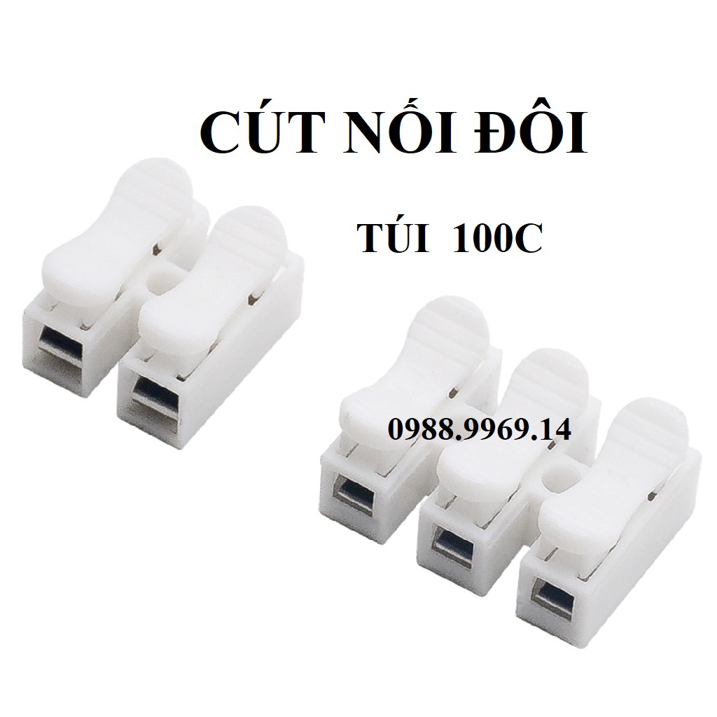 CÚT NỐI DÂY ĐIỆN NHANH CH-2  HÀNG LOẠI 1