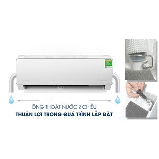 Máy lạnh Midea Inverter 1.5 HP MSAFA-13CRDN8 (Miễn phí giao tại HCM-ngoài tỉnh liên hệ shop)