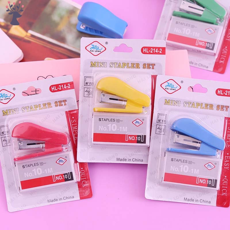 Dụng cụ bấm giấy mini cầm tay tiện dụng cho học sinh/ văn phòng