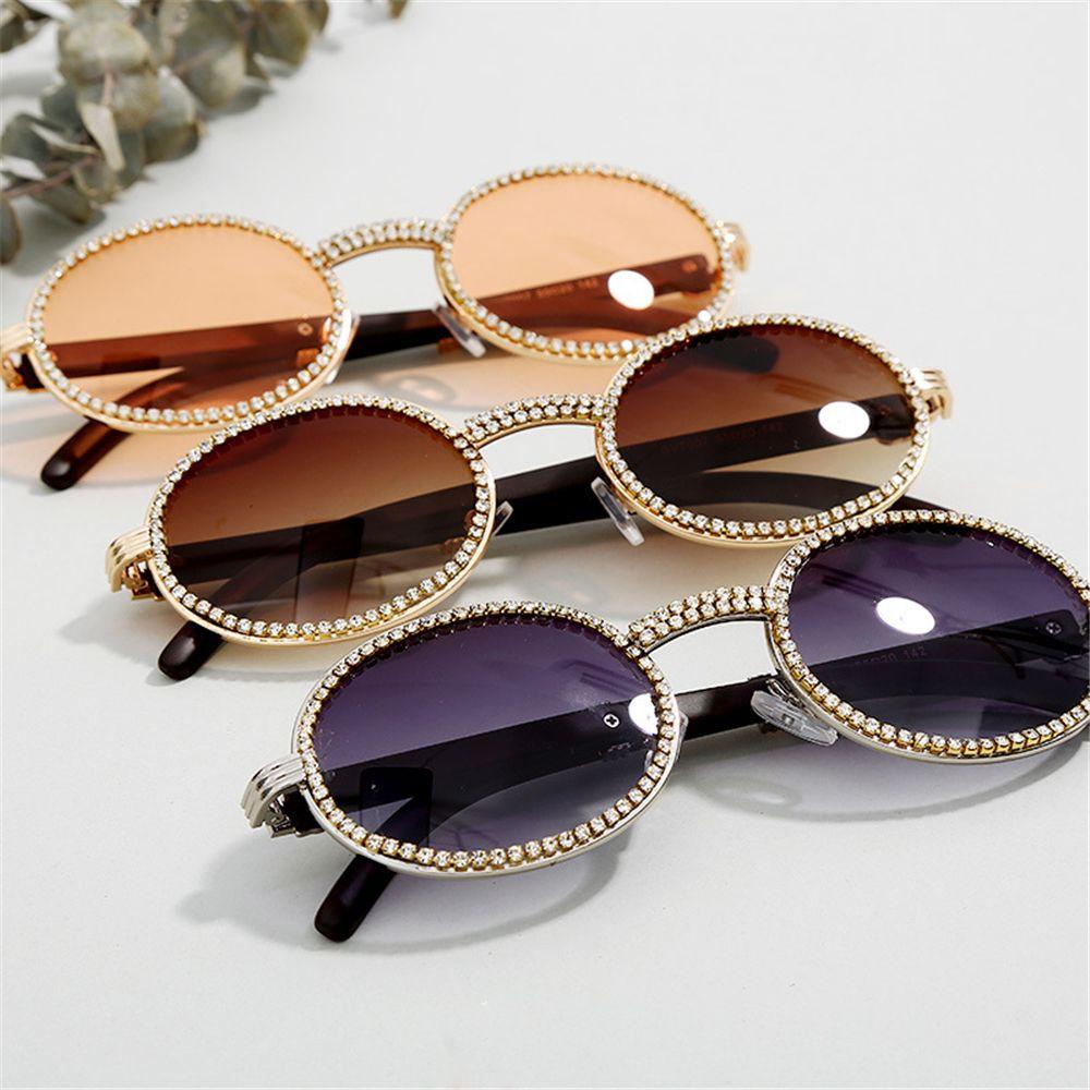 ORIENTLII Kính Mát Tròng Oval Chống Tia UV400 Hiệu Quả|Tấm Che Nắng Chất Lượng Cao Tiện Dụng