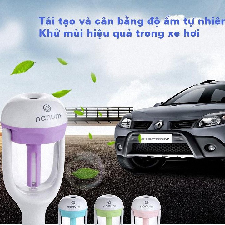 [Hàng Có Sẵn] Máy Phun Sương Khử Mùi Hôi Trên Oto Nanum Đảm Bảo 100% Hết Mùi