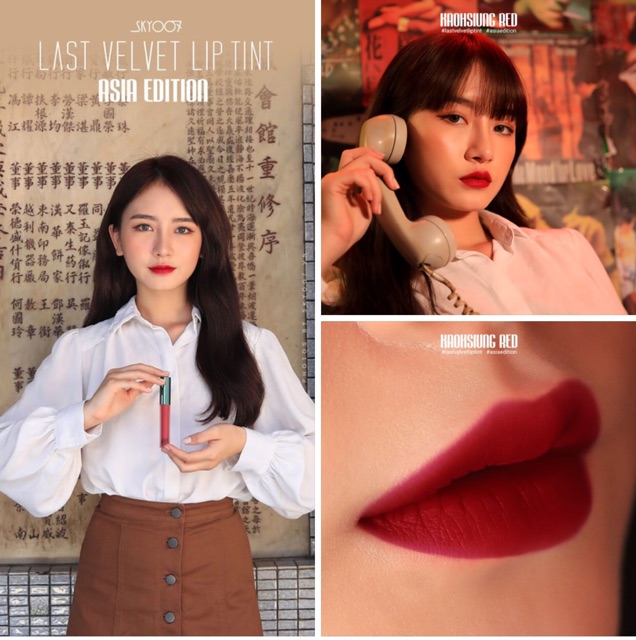 Son Kem Bbia Last Velvet Lip Tint Asia EDiton