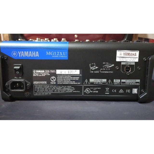 Máy trộn nhạc MIXER YAMAHA MG12XU (h)