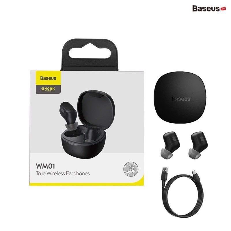 Tai Nghe Không Dây Bluetooth 5.0 Basues - WM01 TWS Chống Ồn