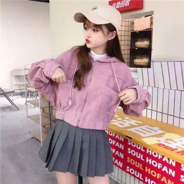 [HOT DEAL] ÁO KHOÁC NHUNG GÂN QUẢNG CHÂU CAO CẤP