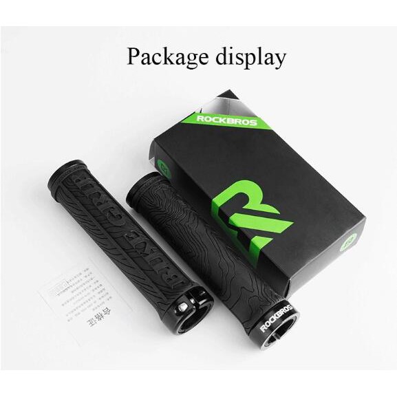 Tay lái xe đạp ROCKBROS 3D bằng cao su TPR chống trượt