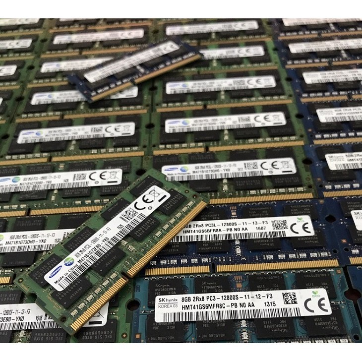 Ram Laptop 8GB DDR3 (PC3) 1600MHz PC3-12800 Dùng Cho Laptop MacBook Bảo Hành 36 Tháng 1 Đổi 1