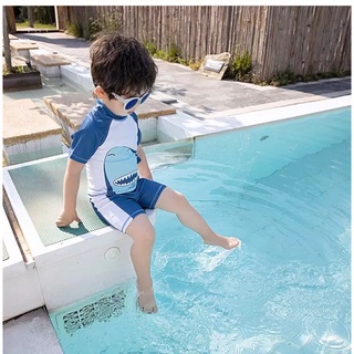 Set bơi rời Shark bé trai- cá mập xanh