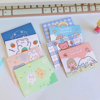 Combo 10c Thiệp Gấp Hình Dễ Thương