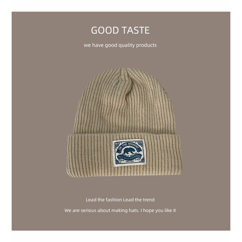 Mũ len ấm áp thời trang dành cho nam