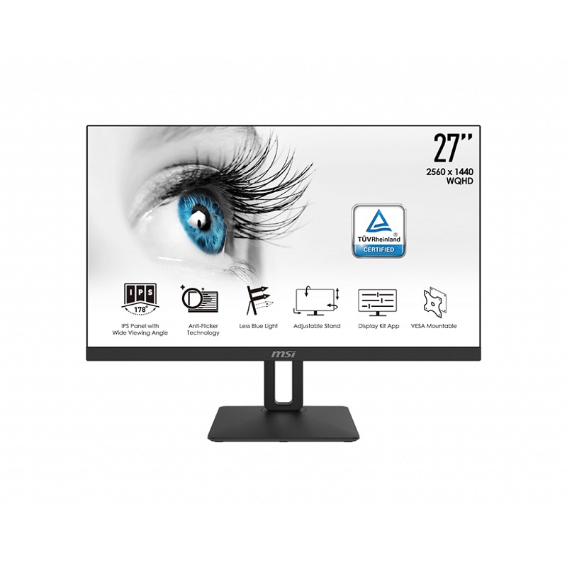 Màn hình MSI PRO MP271QP 27inch IPS/60Hz/WQHD/Flat Hàng Chính Hãng