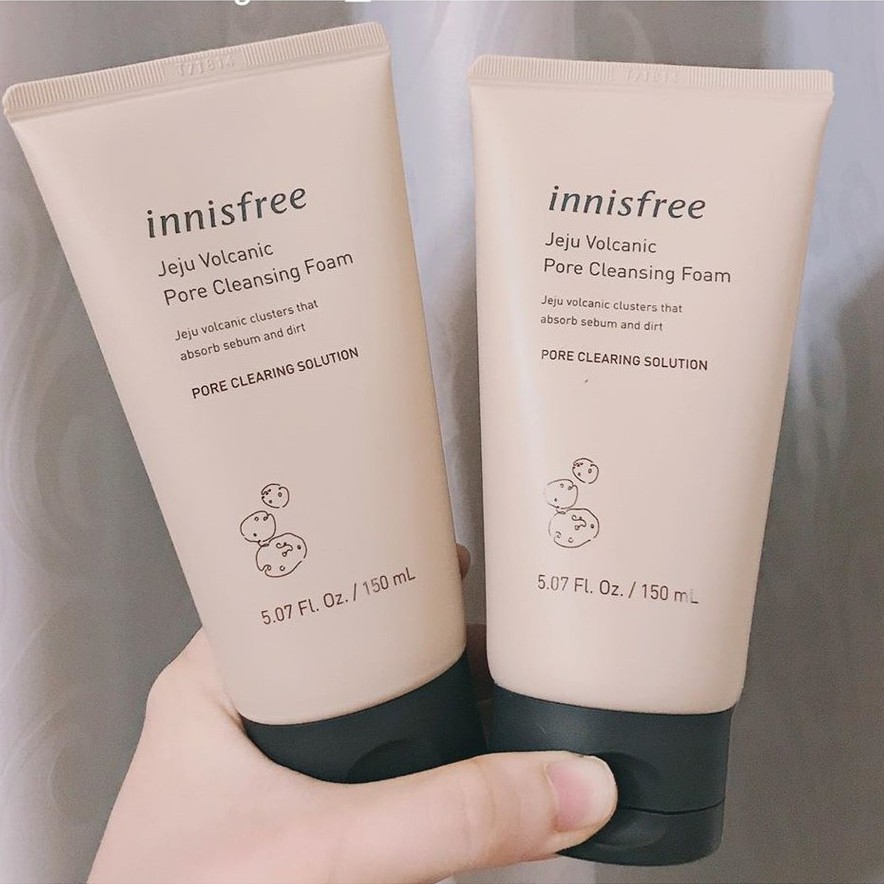 Sữa Rửa Mặt Tro Núi Lửa Innisfree Jeju Volcanic Pore Cleansing Foam Ex 150ml | BigBuy360 - bigbuy360.vn