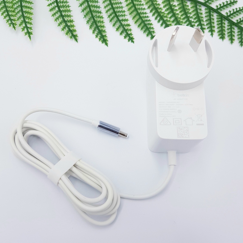 Nguồn Adapter 15V 1.5A Belkin 2ADH023H Chuẩn Chân AU