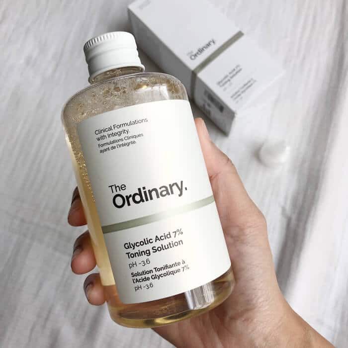 Nước hoa hồng tẩy da chết AHA The Ordinary Glycolic Acid 7% Toning Solution