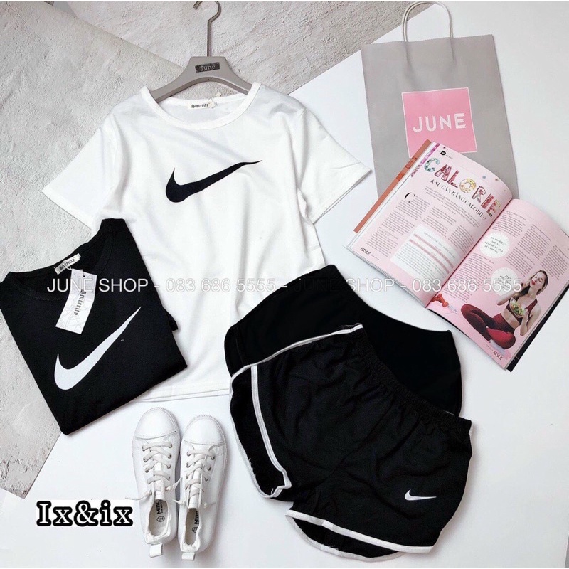 Bộ Nai quần đùi viền TH6