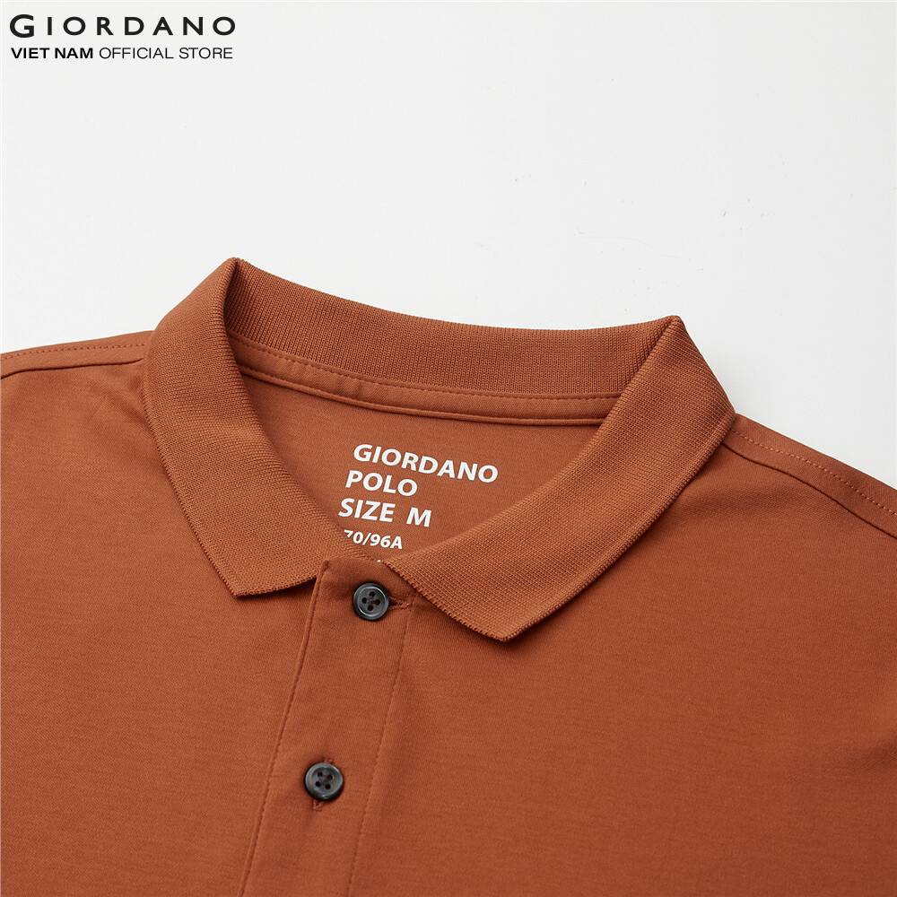 Áo Thun Có Cổ Polo Nam Luxury Touch Giordano 01010236