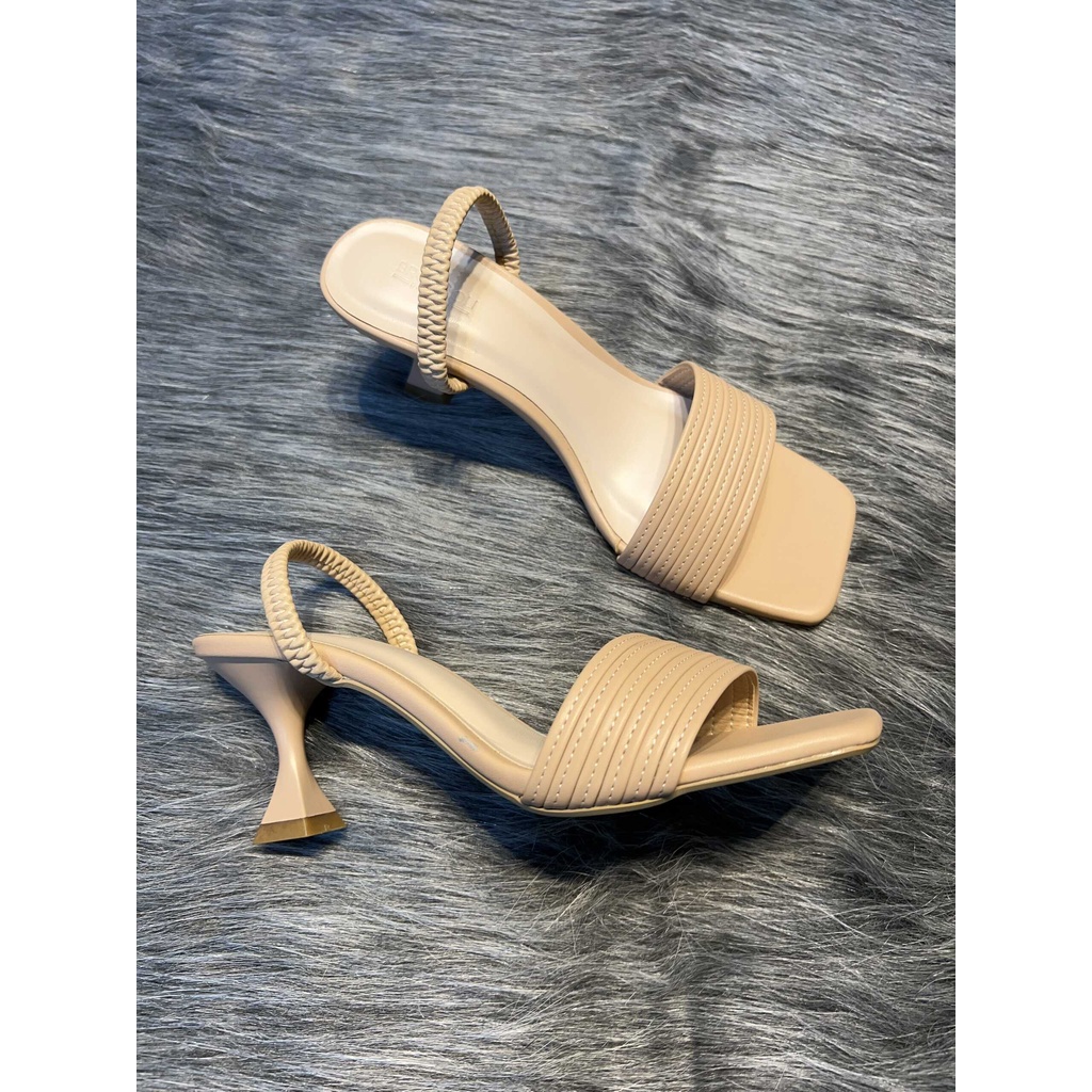 Sandal nữ cao gót 7p BR-S 102 da si bảo hành 6 tháng lỗi 1 đổi 1