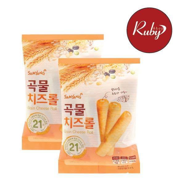 COMBO 5 GÓI BÁNH NGŨ CỐC CUỘN PHÔ MAI SAMYANG