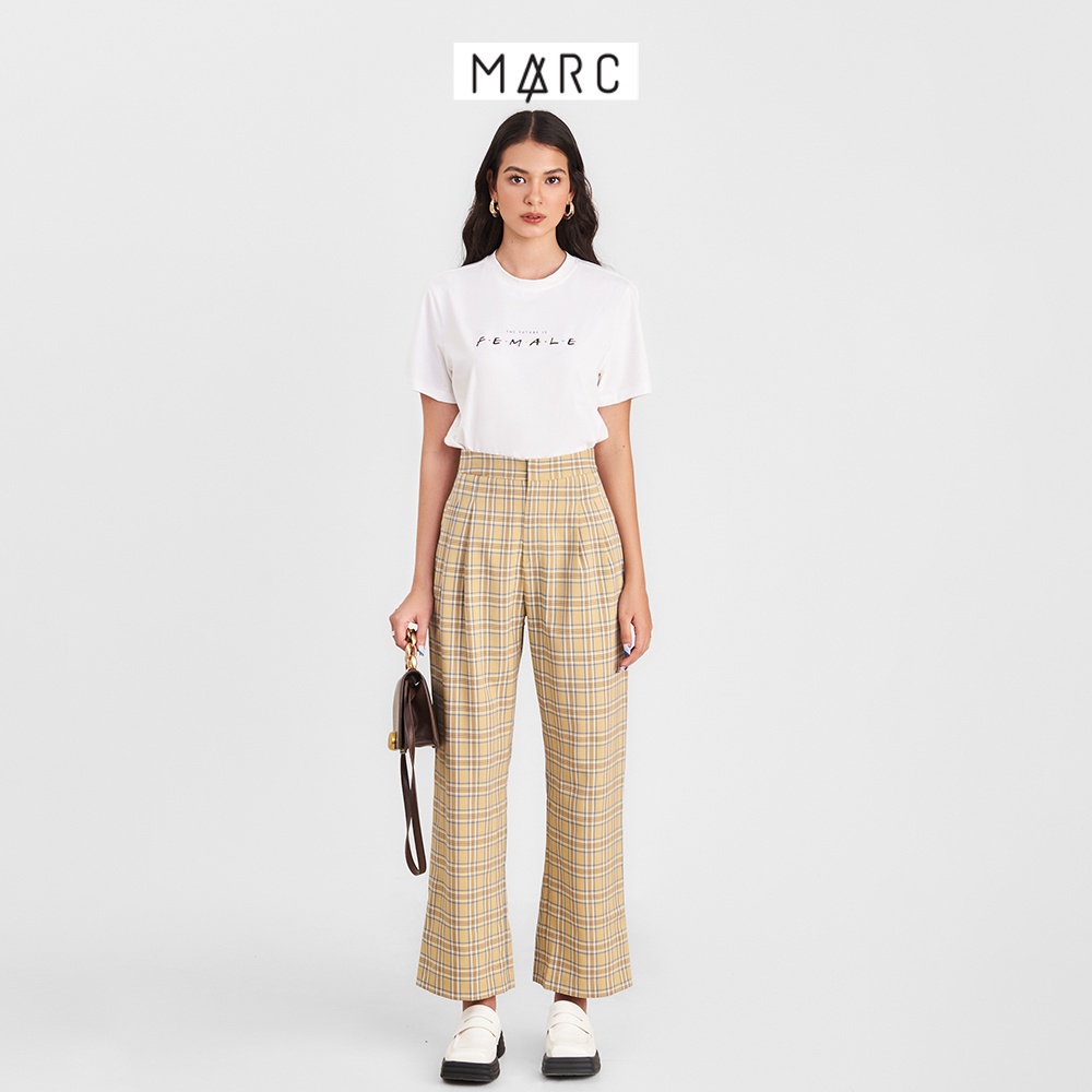 Quần nữ MARC FASHION dài xếp 4 ly trước