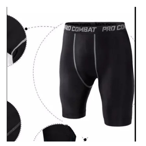 quần giữ nhiệt nam ⚡𝗙𝗿𝗲𝗲𝘀𝗵𝗶𝗽⚡ quần Pro Combat cao cấp màu đen