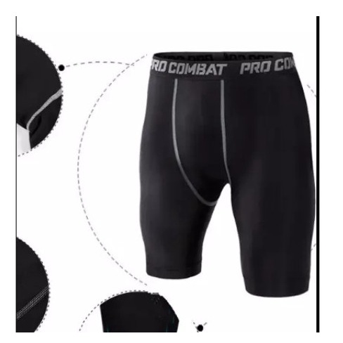 QUẦN GIỮ NHIỆT NAM COMBAT PRO MÀU ĐEN