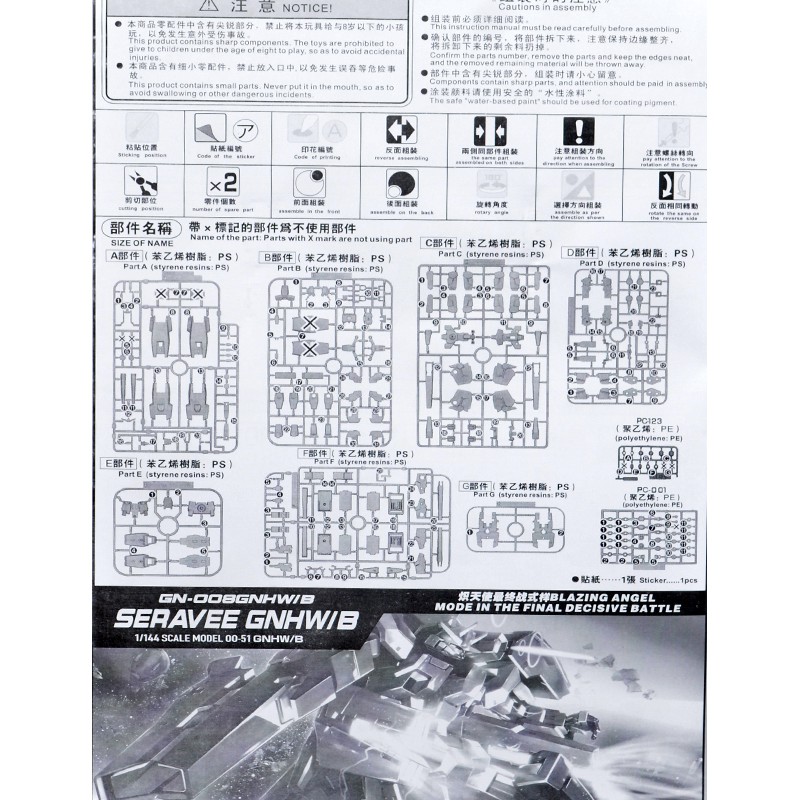 Gundam Seravee Gnhwib (HG THONG LI)