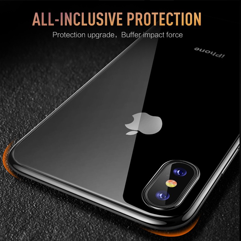 Ốp Lưng Silicone Trong Suốt Siêu Mỏng Cho Iphone 11 Pro Max X Xs Xr Xs Max Iphone 6 S 7 8 Plus