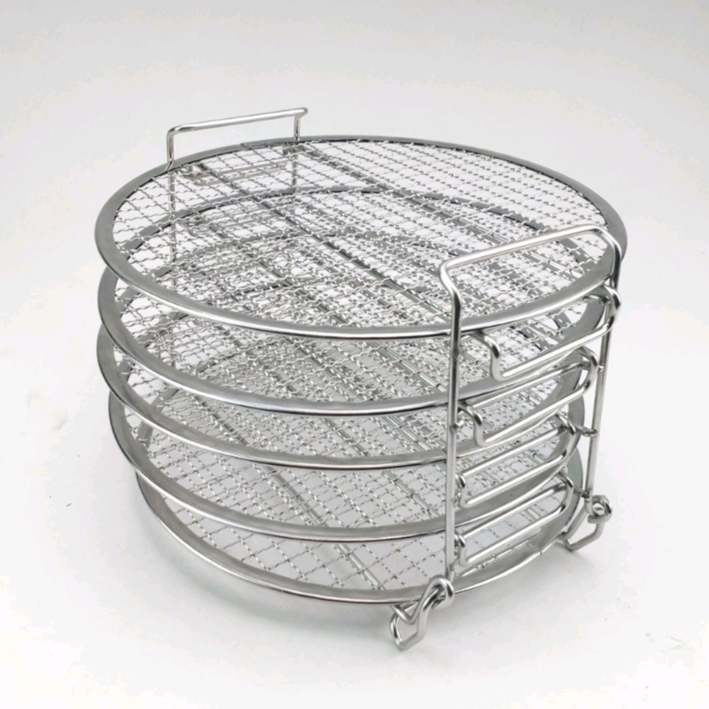 Giá Đỡ Nồi Chiên Không Dầu 5 Tầng Bằng Thép Không Gỉ Cho Ninja Foodi 6.5-8QT