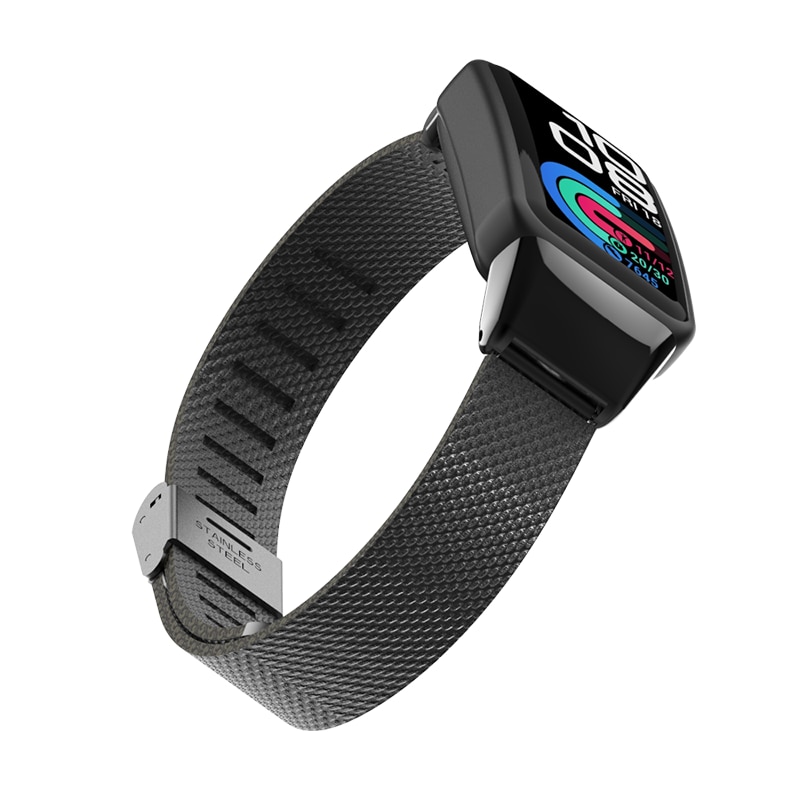 Dây Đeo Thay Thế Chất Liệu Kim Loại Dạng Lưới Cho Huawei Band 6