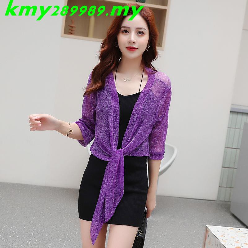 Áo Khoác cardigan Bằng nylon Ren Mỏng Chống Nắng size Lớn MM Cho Nữ | BigBuy360 - bigbuy360.vn