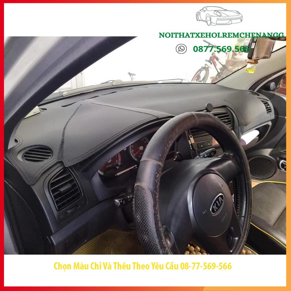 THAM TAPLO GỖ KIA MORNING DA VÂN GỖ DA CARBON NHUNG LÔNG CỪU 3 LỚP CÓ CHỐNG TRƯỢT THẢM PHỦ LÓT CHE NẮNG TAPLO