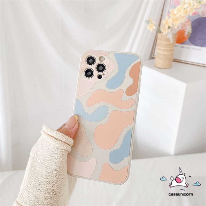 Samsung A32 A72 A52 M12 A12 A50 A50s A30s A10s A20s A21s A31 A51 A71 A11 M11 Colorful Leopard Camouflage Case Soft TPU Straight Egde Back Cover | BigBuy360 - bigbuy360.vn