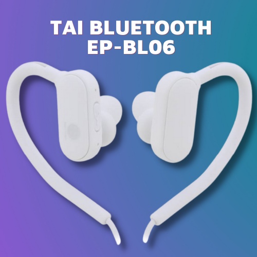 Tai nghe bluetooth EPENYU EP BL 06. Thiết kế thể thao thích hợp chạy bộ nghe nhạc. Âm thanh HIFI cực chất.