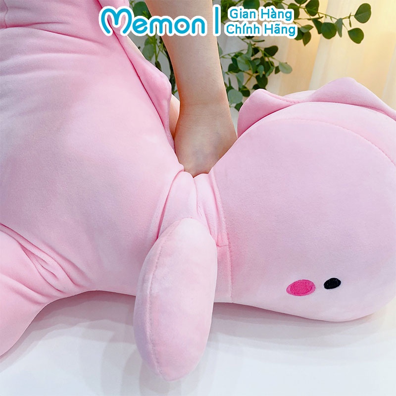 Gấu Bông Khủng Long Baby Má Hồng Shop Memon Cao Cấp