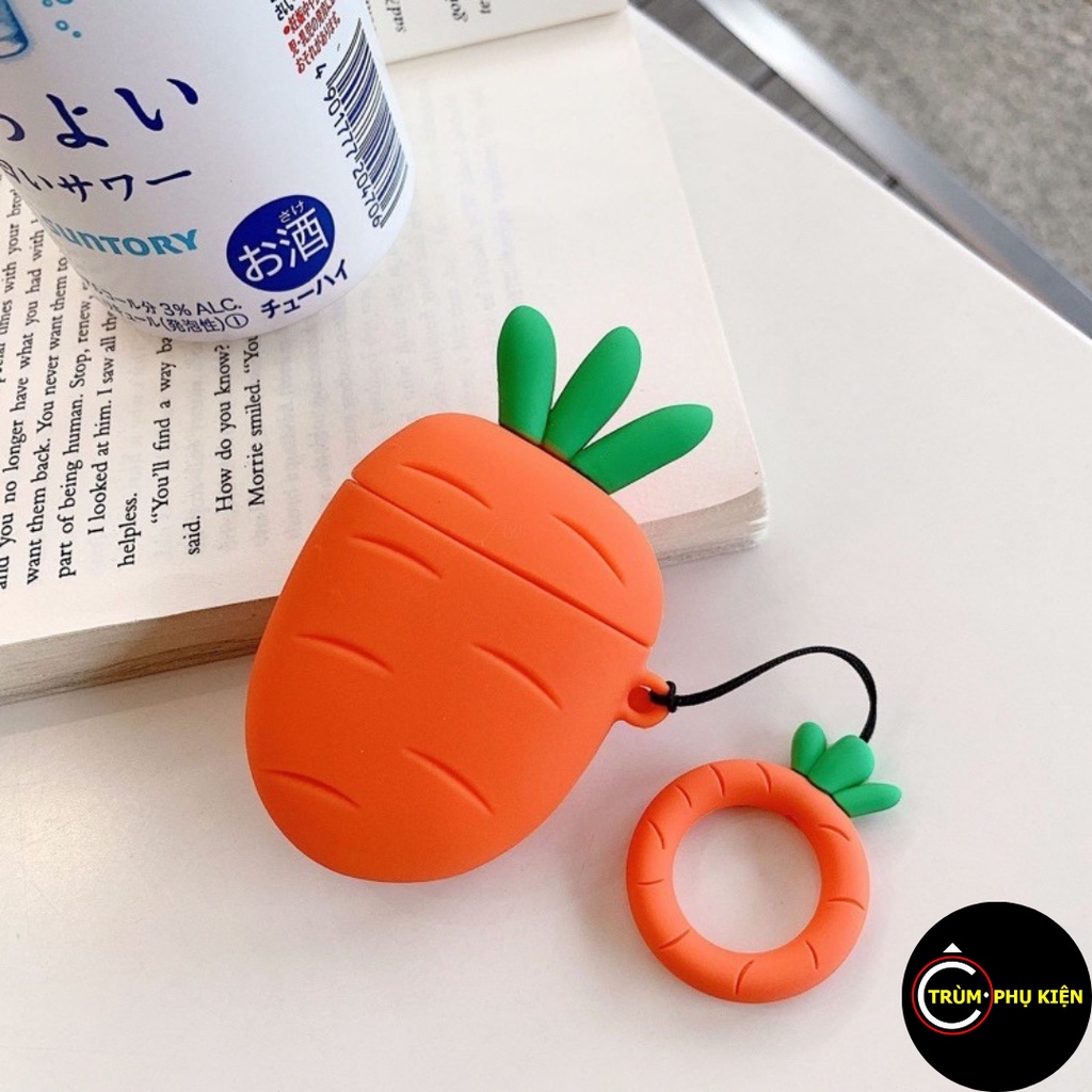 [BAO BẢO VỆ] Case Airpod 1 2 Pro Vỏ bao bọc Trái cây Nhiệt đới đựng tai nghe không dây airpods Fruit