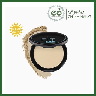 Phấn Nền Dạng Nén Che Phủ , Kiềm Dầu Hiệu Quả Maybelline Fit Me Matte Poreless Powder SPF28 /PA+++ (Vỏ vuông)