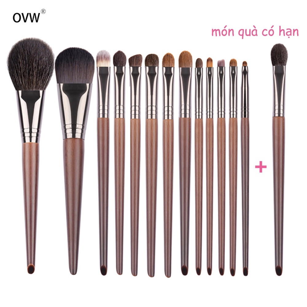 Set 14 cọ trang điểm OVW chuyên dụng cao cấp cho nữ