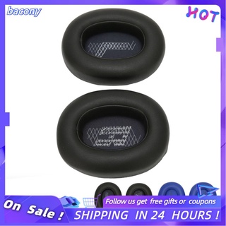 Bacony Ear Pads Replacement Perfect Fit Sponge Cushions Comfortable for LIVE 650BTNC