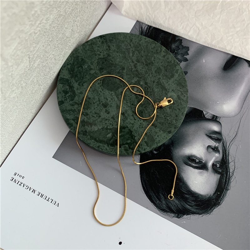 Vòng cổ choker hình rắn phong cách cổ điển dành cho nam