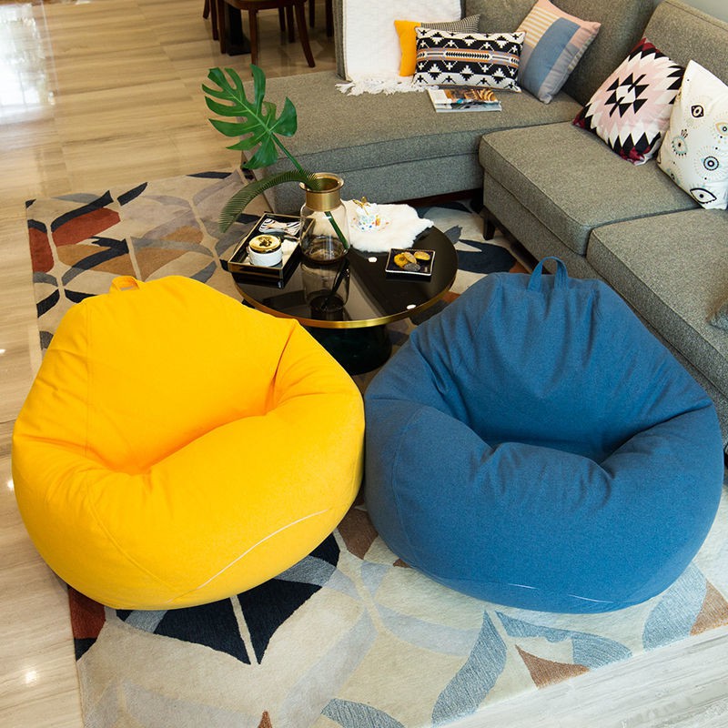 Ghế lười sofa bean bag tatami căn hộ nhỏ sáng tạo lưới màu đỏ phòng ngủ ban công
