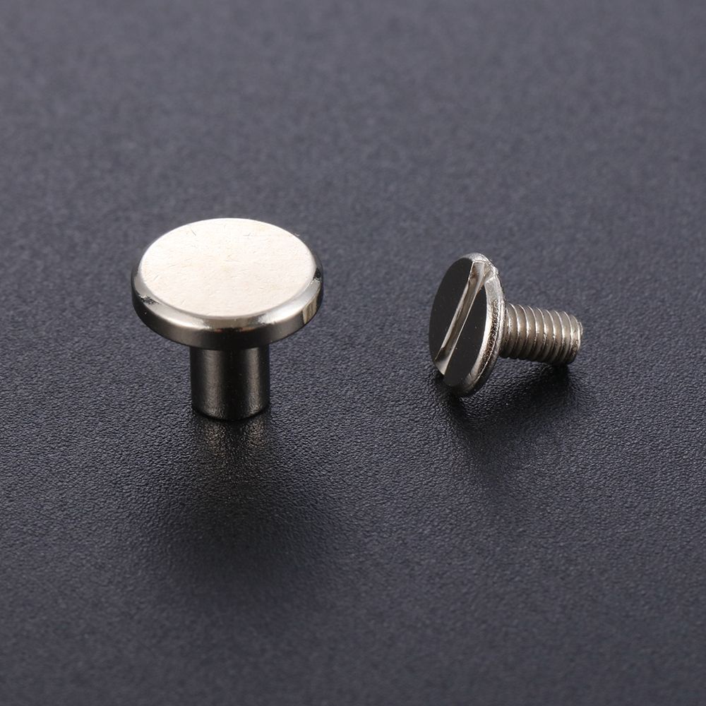 Bộ 10 Đinh Tán Bằng Đồng Thau Nhiều Màu Sắc Chuyên Dụng Trang Trí Mũ/Giày/Túi Xách