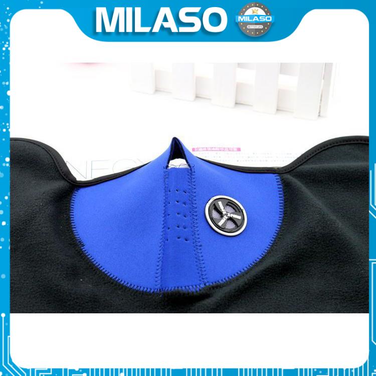 Khăn đa năng đi phượt MILASO khẩu trang đi phượt đi xe máy mặt nạ trùm mặt chống bụi chống nắng đa năng FA-001116
