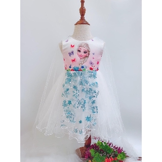 Váy Công chúa Elsa và Anna cho bé gái