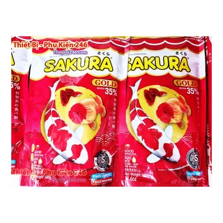 Thức ăn cho cá cảnh Sakura Gold S- 2mm(500g)