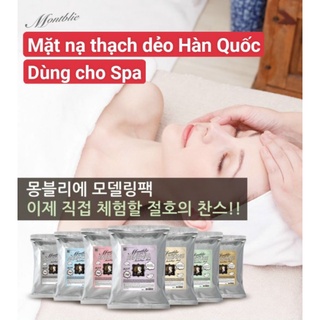  COMBO 3KG MẶT NẠ THẠCH DẺO HÀN QUỐC | Montblie Modeling Mask | dùng cho spa 