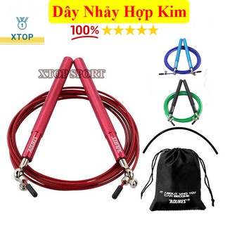 Dây Nhảy Giảm Cân Cao Cấp, Dây Nhảy Thể Dục Lõi Thép Chính Hãng Aolikes AL3202