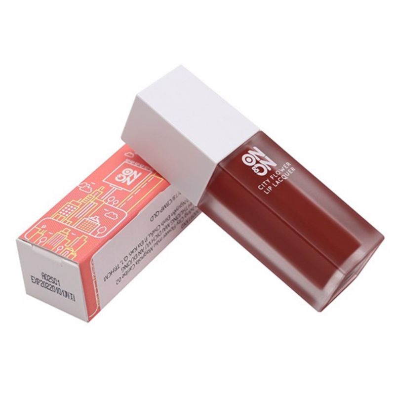 SON KEM LÌ DẠNG TINT KẾT HỢP MÁ HỒNG CITY FLOWER LIP LACQUER ON&ON