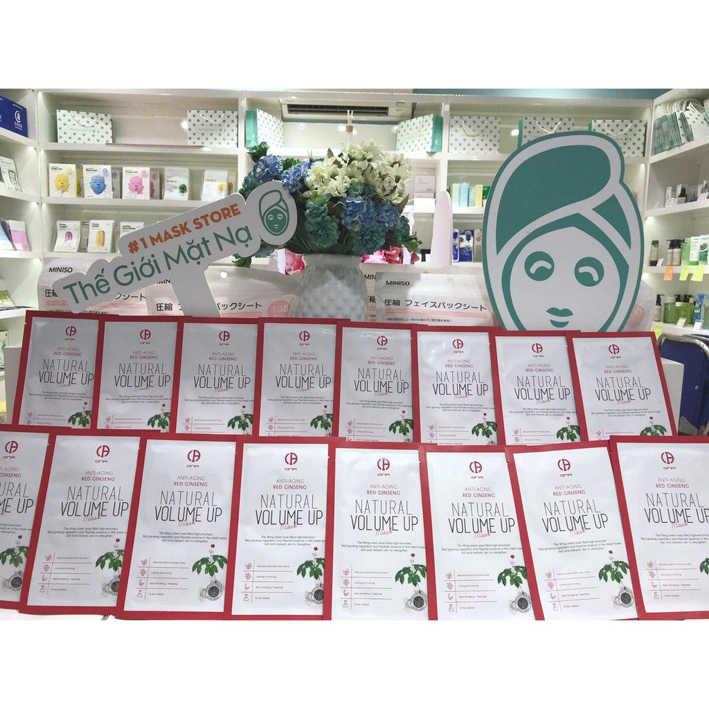 [CHÍNH HÃNG] Mặt nạ ONA Natural | Thế Giới Skin Care